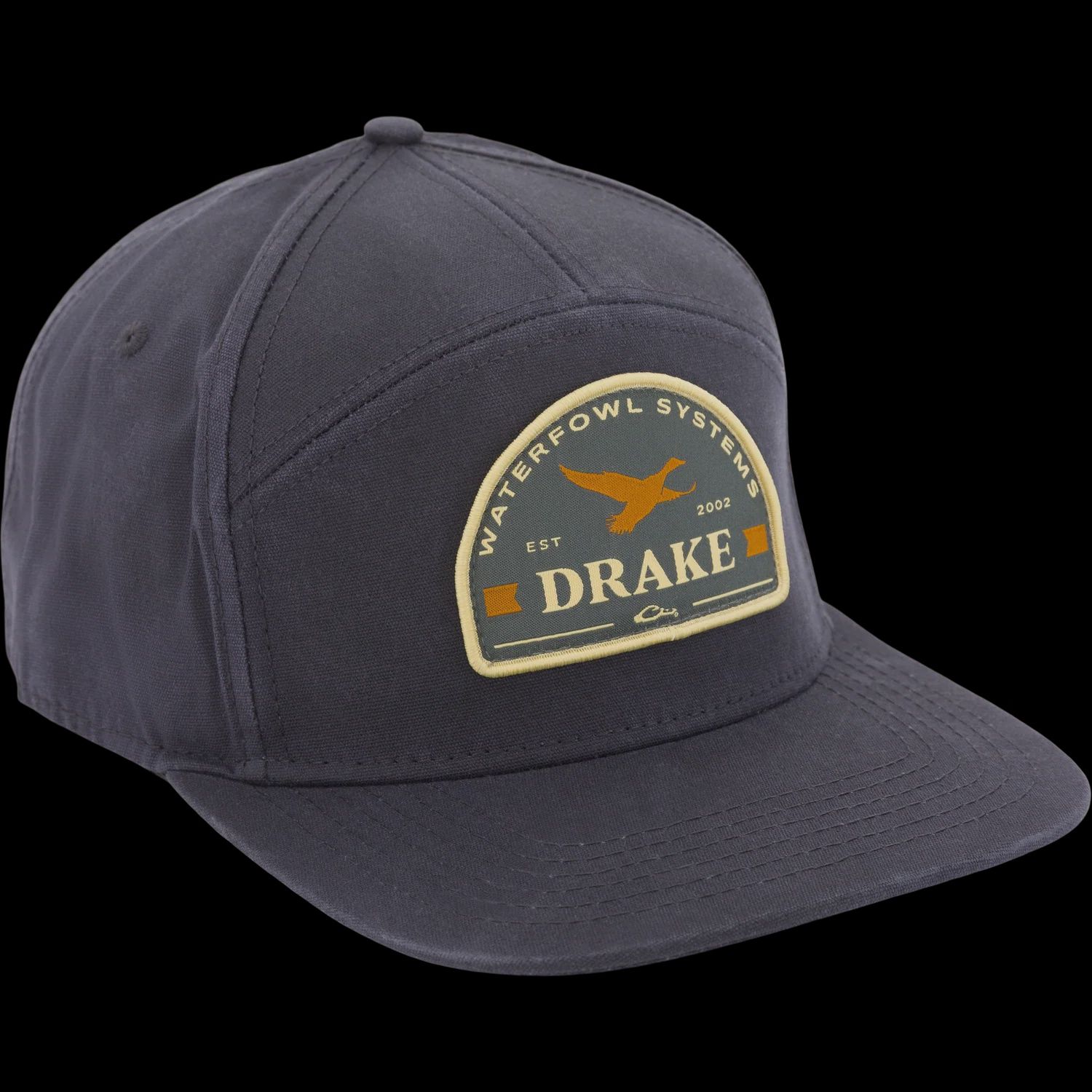 Drake x Lost Hat Sa7age Waxed Duck Cap - Dark Navy