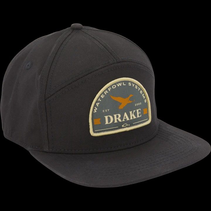 Drake x Lost Hat Sa7age Waxed Truck Cap - Black Beauty