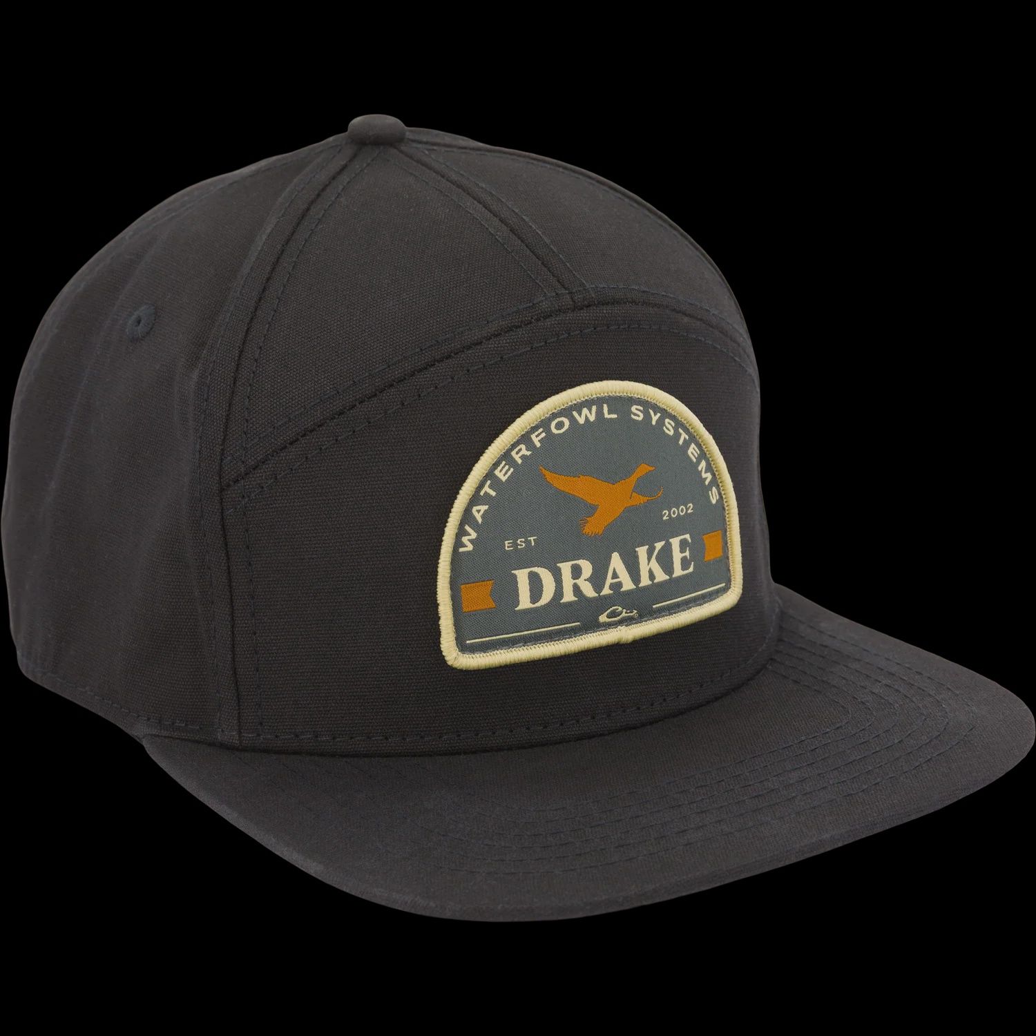 Drake x Lost Hat Sa7age Waxed Duck Cap - Black