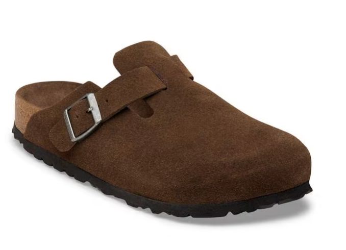 Boston Soft Footbed Suede Leather Narrow Shoe - Carafe