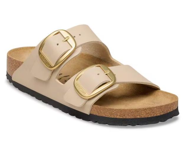 Arizona Big Buckle Birko-Flor Narrow Shoe - Sandcastle