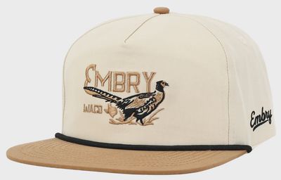 Rooster Rope Hat - Cream/Tan
