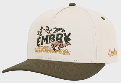 Rut Hat - Cream/Green
