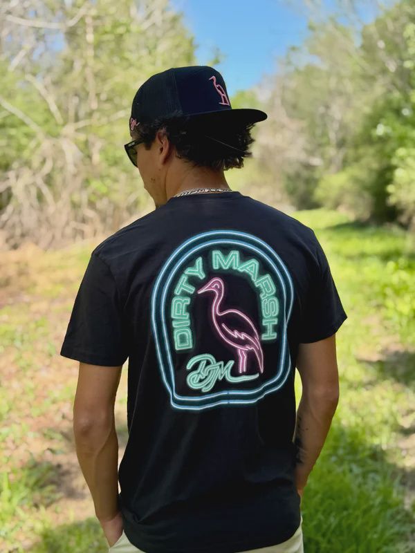 Tombstone Neon Short Sleeve Tee - Black