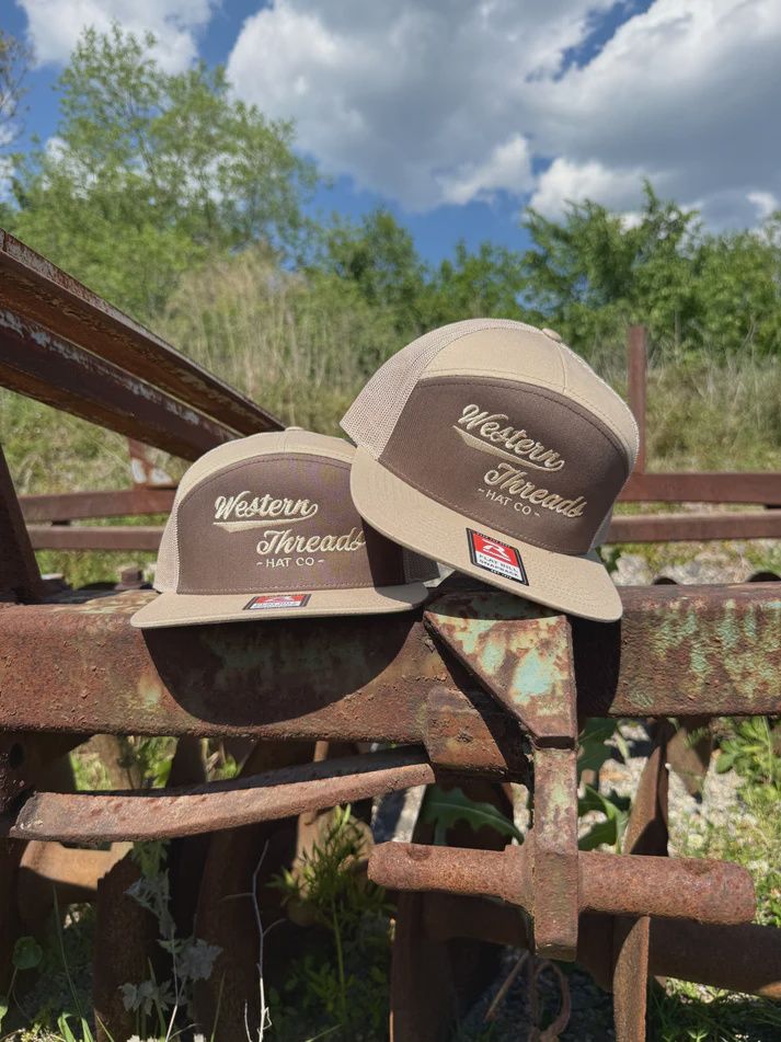 OG 7 Panel Hat - Brown/Khaki