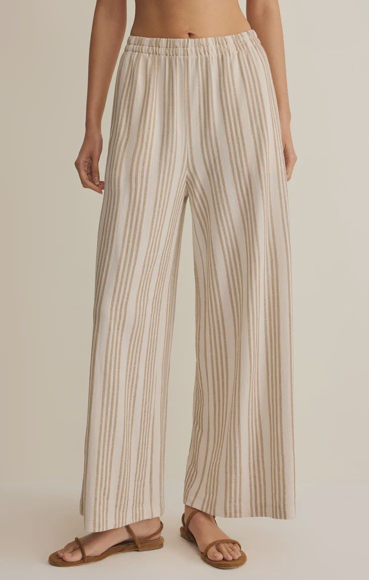 Scout Knit Striped Pants - Cloud