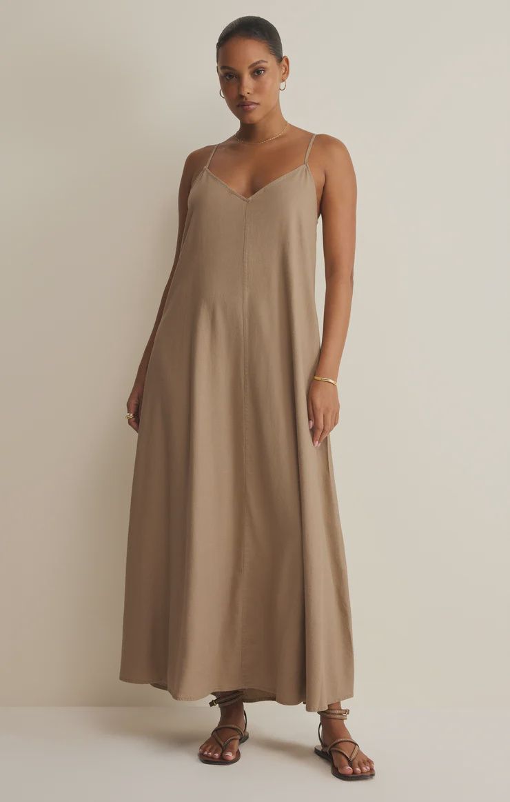 Sandcomber Midi Dress - Taro
