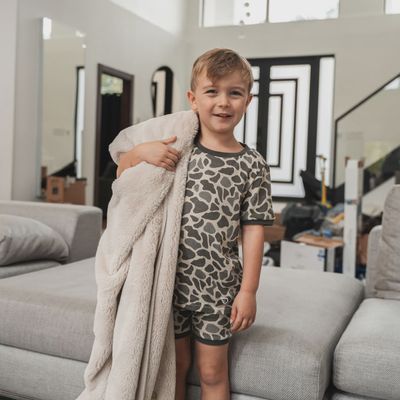 Youth Sleep Short Set - Classic Deer Camo