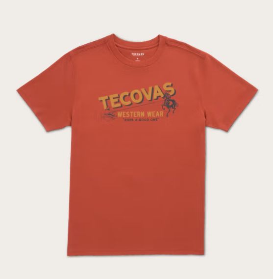 Men's Rope One Short Sleeve Tee - Orange Rust