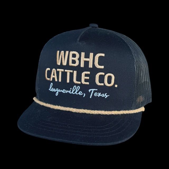 Youth Logo Black Gold Trucker Hat