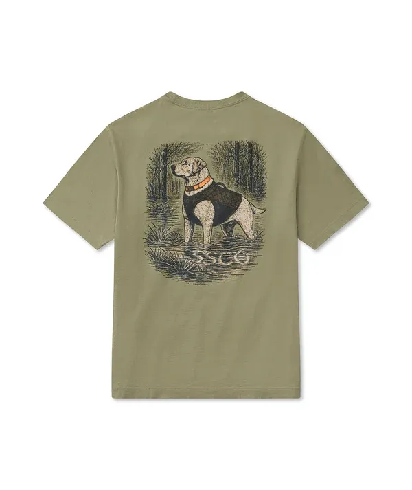 Blind Buddy Short Sleeve T-Shirt - Woodland Olive