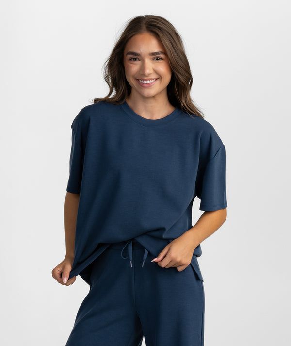 AstroKnit Short Sleeve Tee - Nightfall