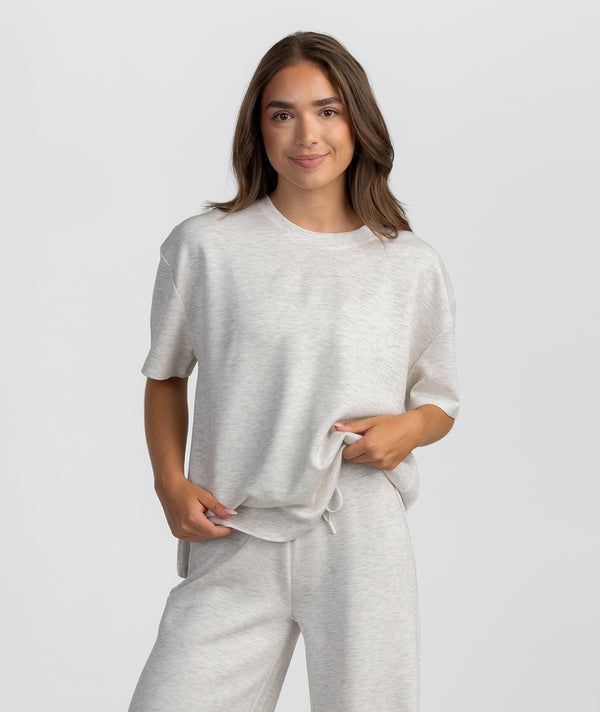 AstroKnit Short Sleeve Tee - Stone