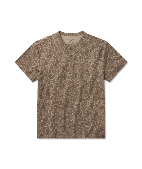 Max Comfort Henley Short Sleeve - Ranger