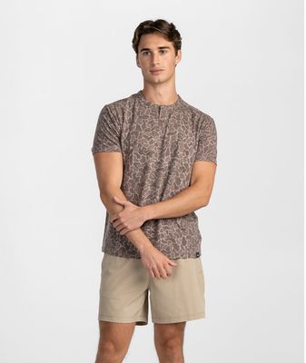 Max Comfort Henley Short Sleeve - Ranger
