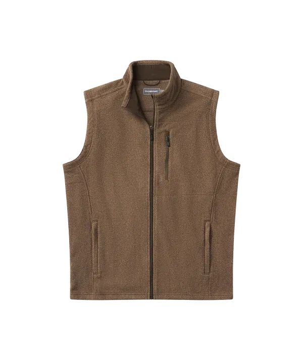 Brushline Fleece Vest - Espresso