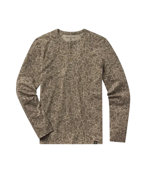 Max Comfort Henley Long Sleeve - Ranger