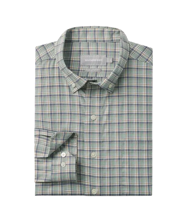 Hawthorne Plaid Long Sleeve - Mallard
