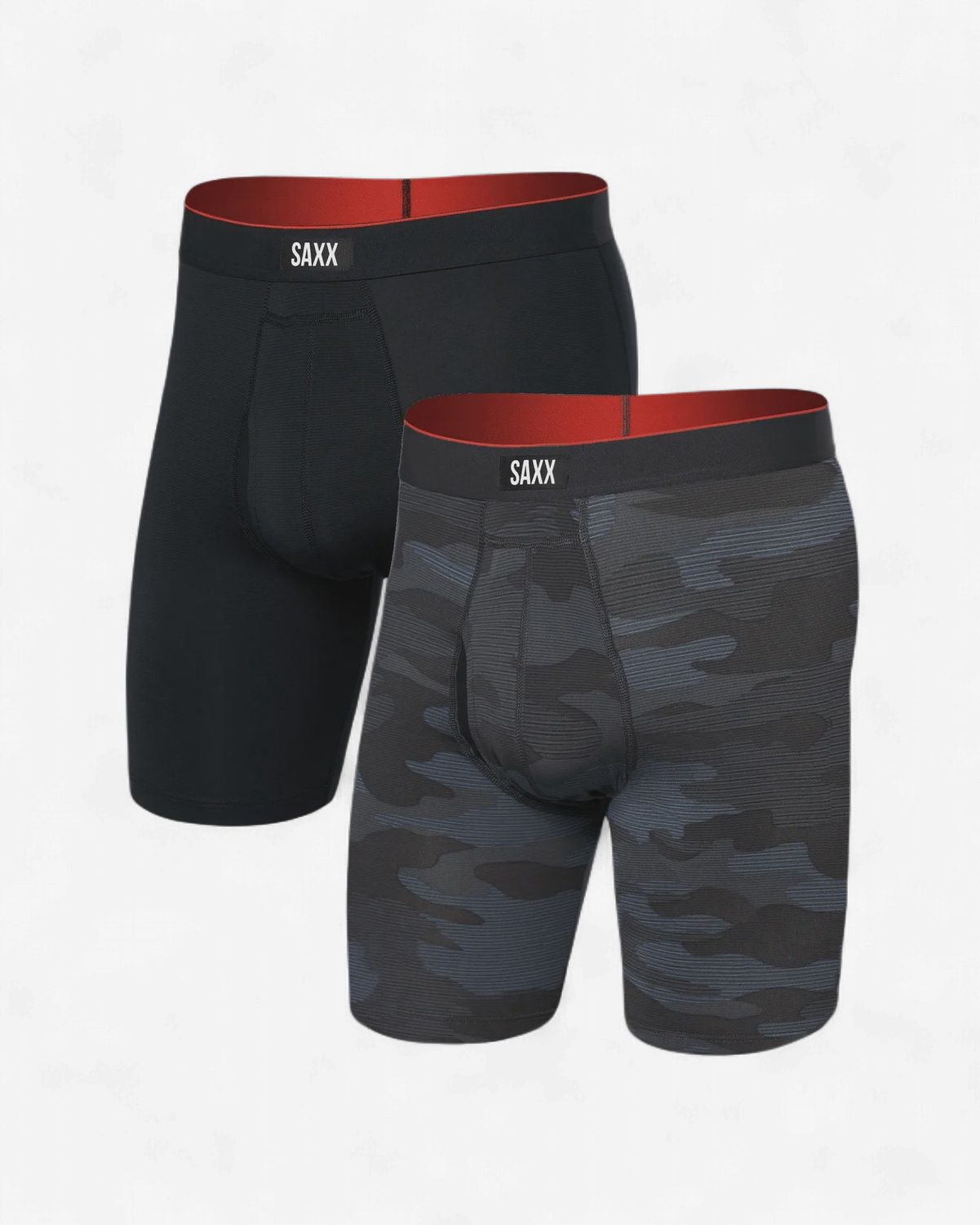 Pro Multi-Sport Mesh Performance 8" Long Boxer Brief - (2PK)
