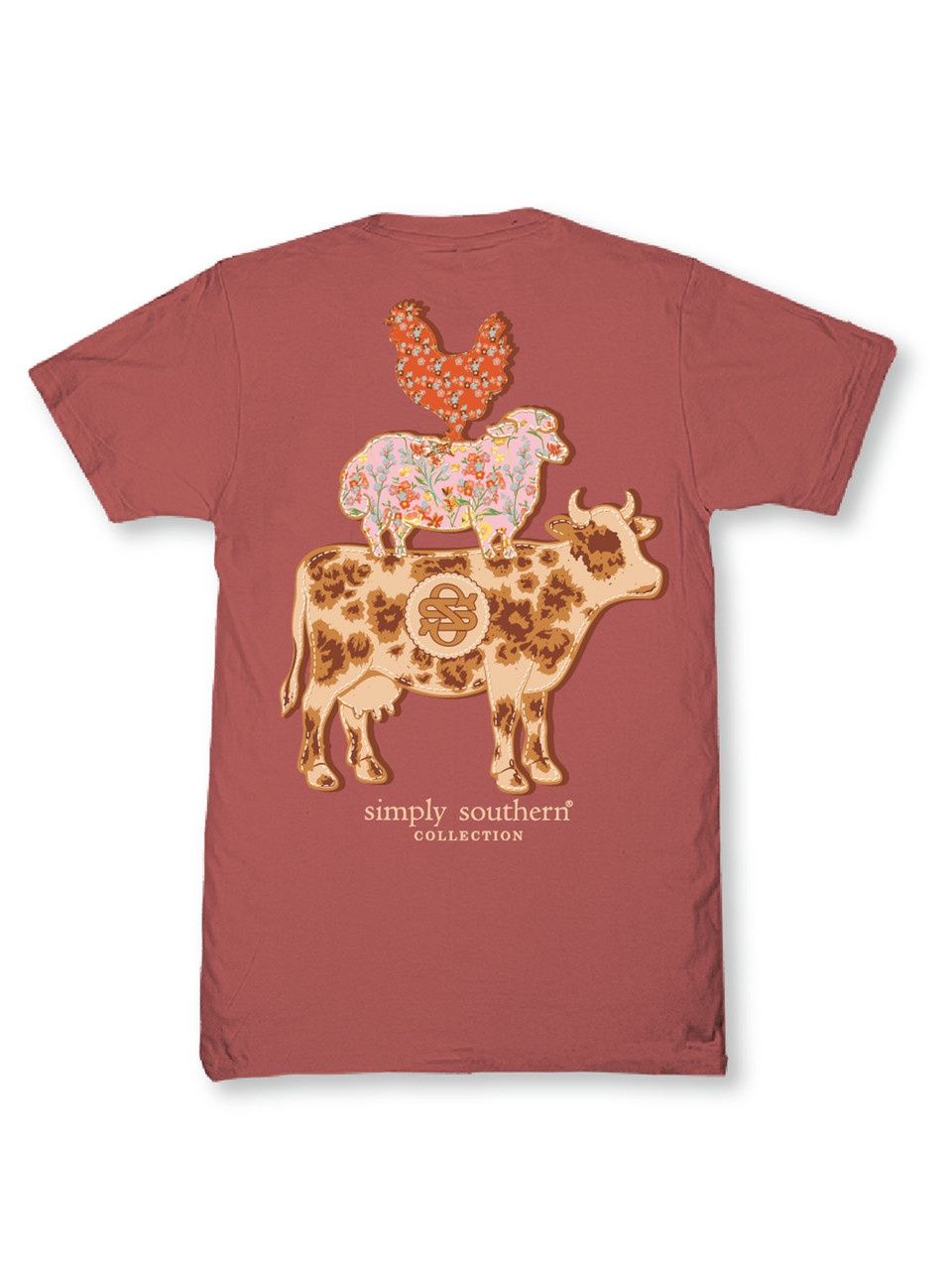 Youth Farm Short Sleeve T-Shirt - Maple