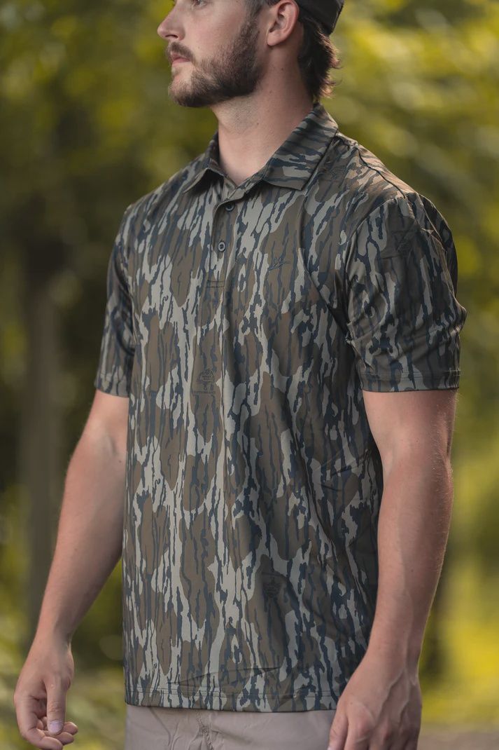Crosswind Polo - Mossy Oak Bottomland