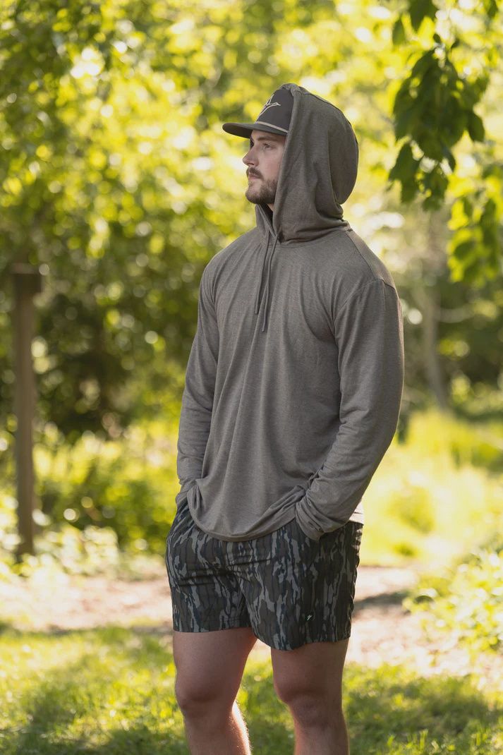 Lightweight Performance Hoodie - Caribou