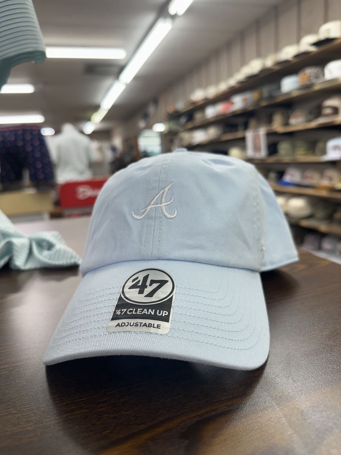 Atlanta Braves Digital Blue Base Runner Ballpark Clean Up