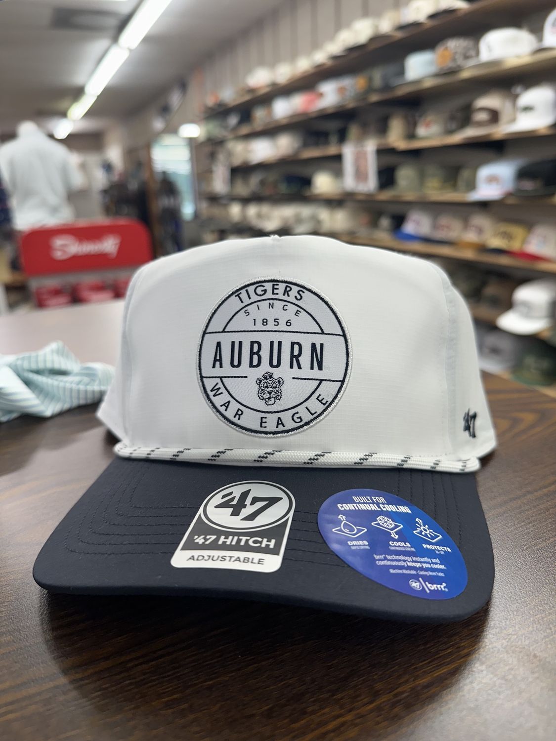 Auburn Tigers Vin White Suburbia 47 Hitch Hat