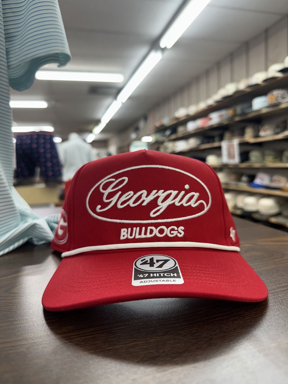 Georgia Bulldogs Red Foundation 47 Hitch Hat