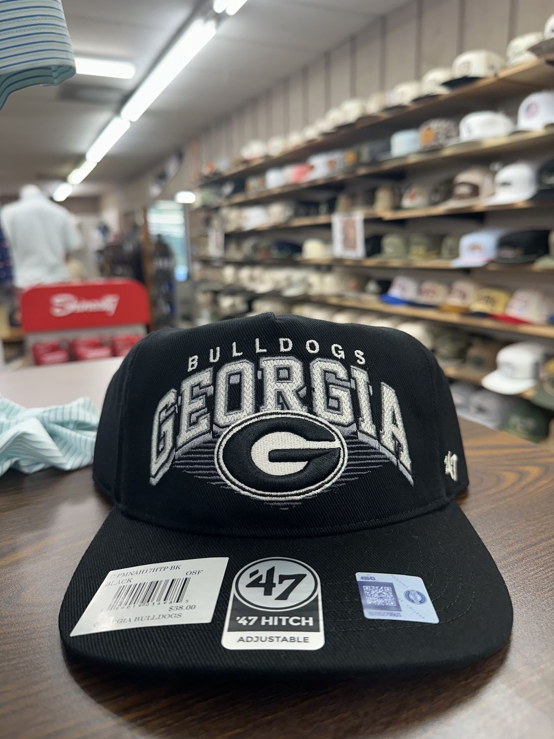 Georgia Bulldogs Black Pomona 47 Hitch Hat