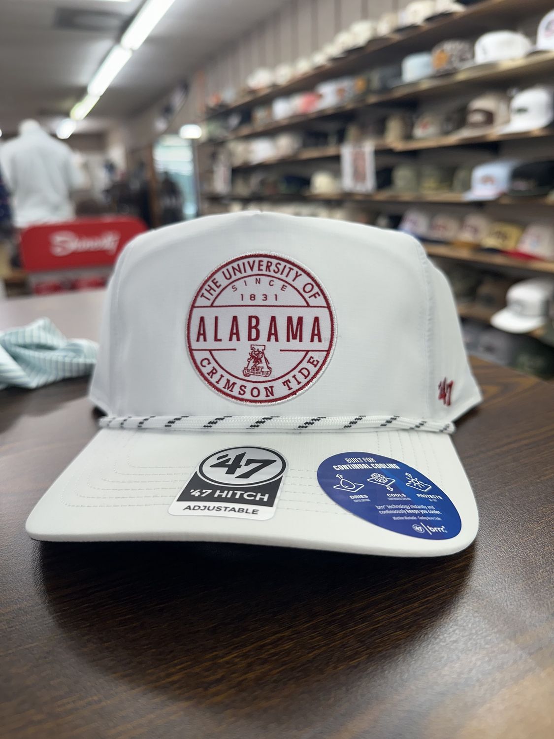 Alabama Crimson Tide Vin White Suburbia