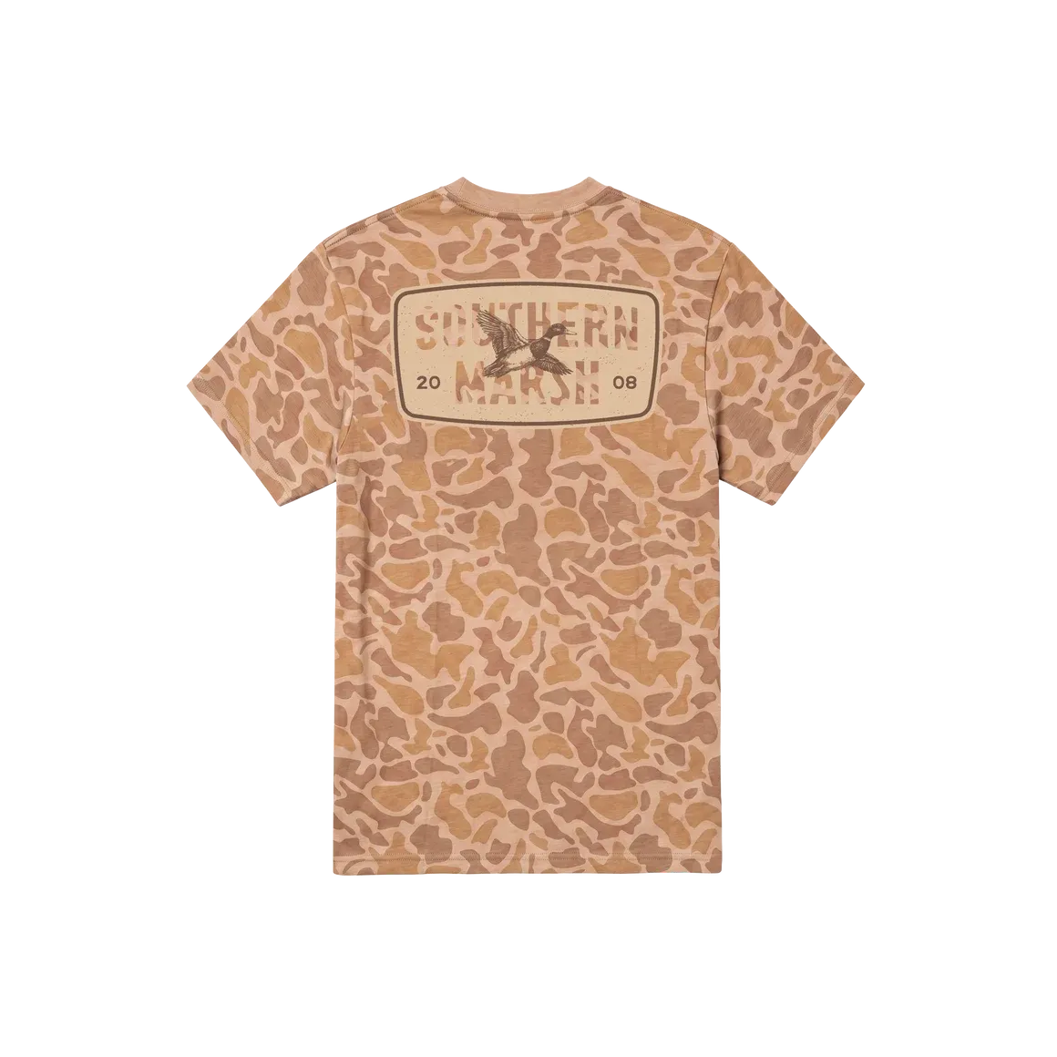 Seawash Original Long Sleeve Tee - Branding - 08 Duck-Camo - Camel