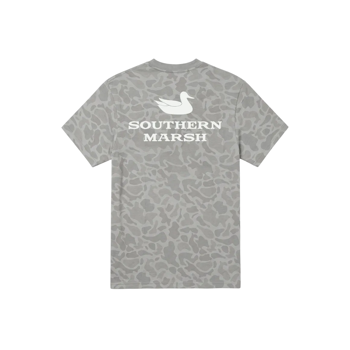Seawash Original Long Sleeve Tee - Trademark Duck Camo - Light Gray