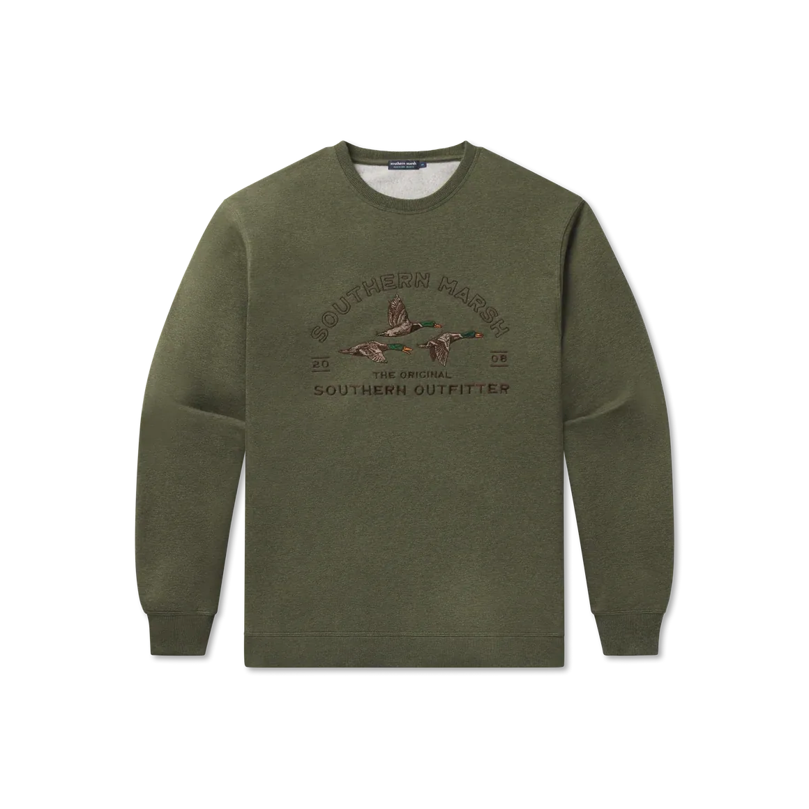 Searcy Heather Sweatshirt - Moss Green