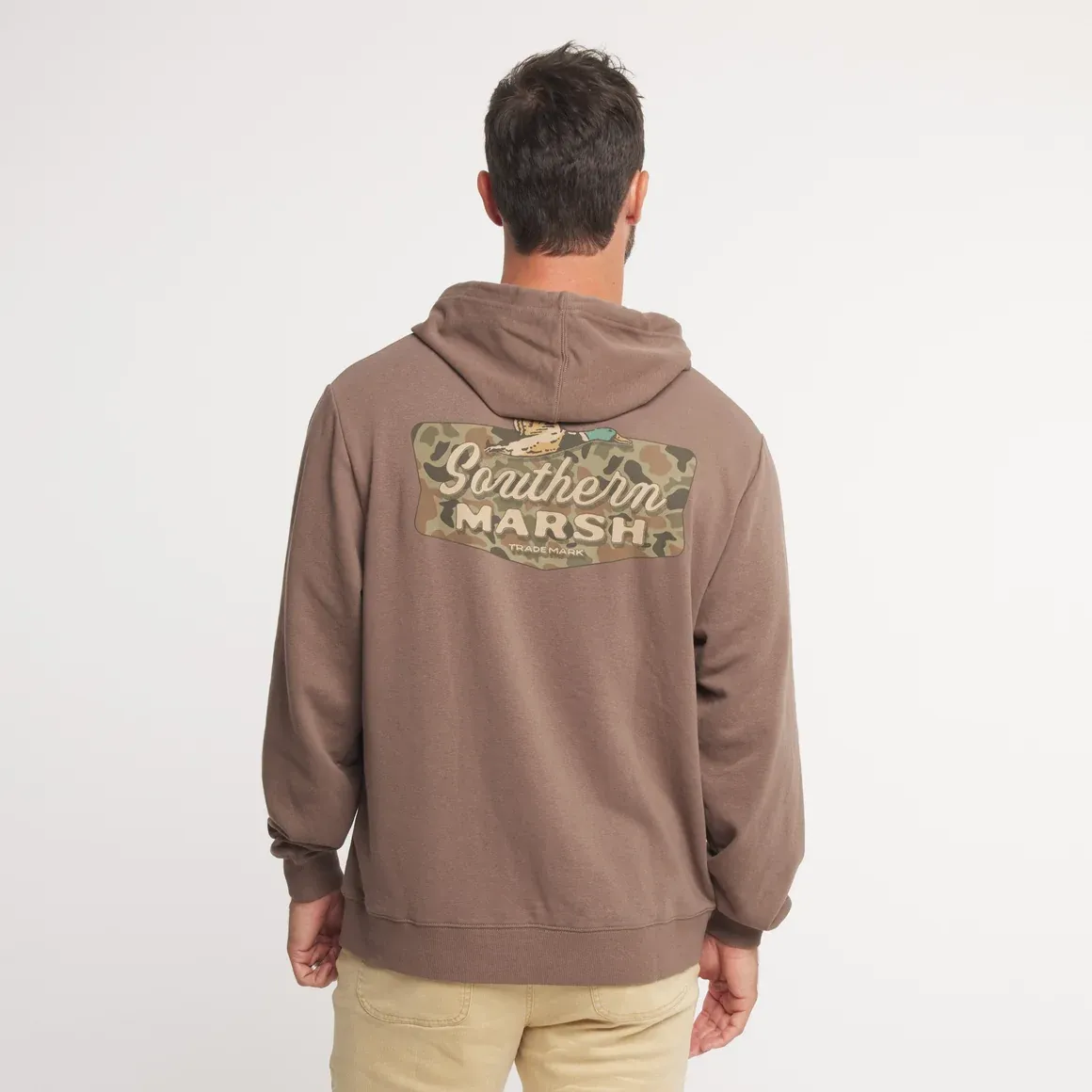 Surfside Hoodie - Inflight Badge - Terra Brown