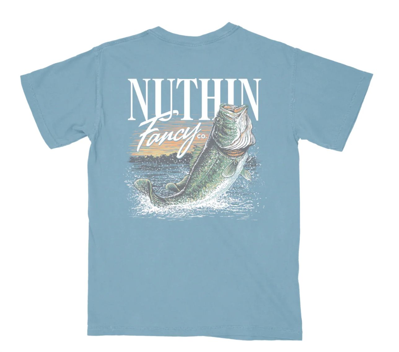 Top Water Short Sleeve T-Shirt - Ice Blue