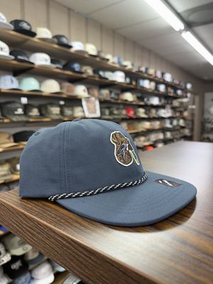 Chocolate Lab Species Unstructured Snapback - Midnight Blue