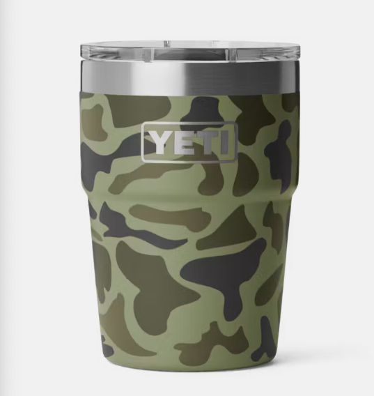 Rambler 16oz Stackable Tumbler - Olive Camo