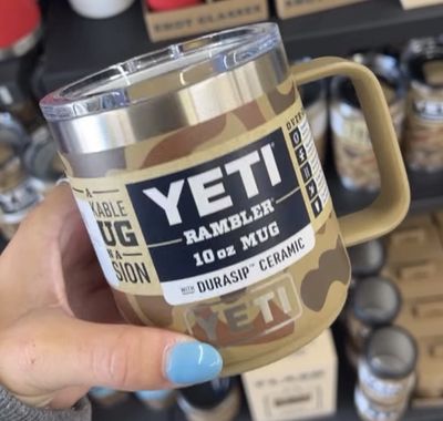Rambler 10oz Ceramic Lined Mug - Wetlands Camo