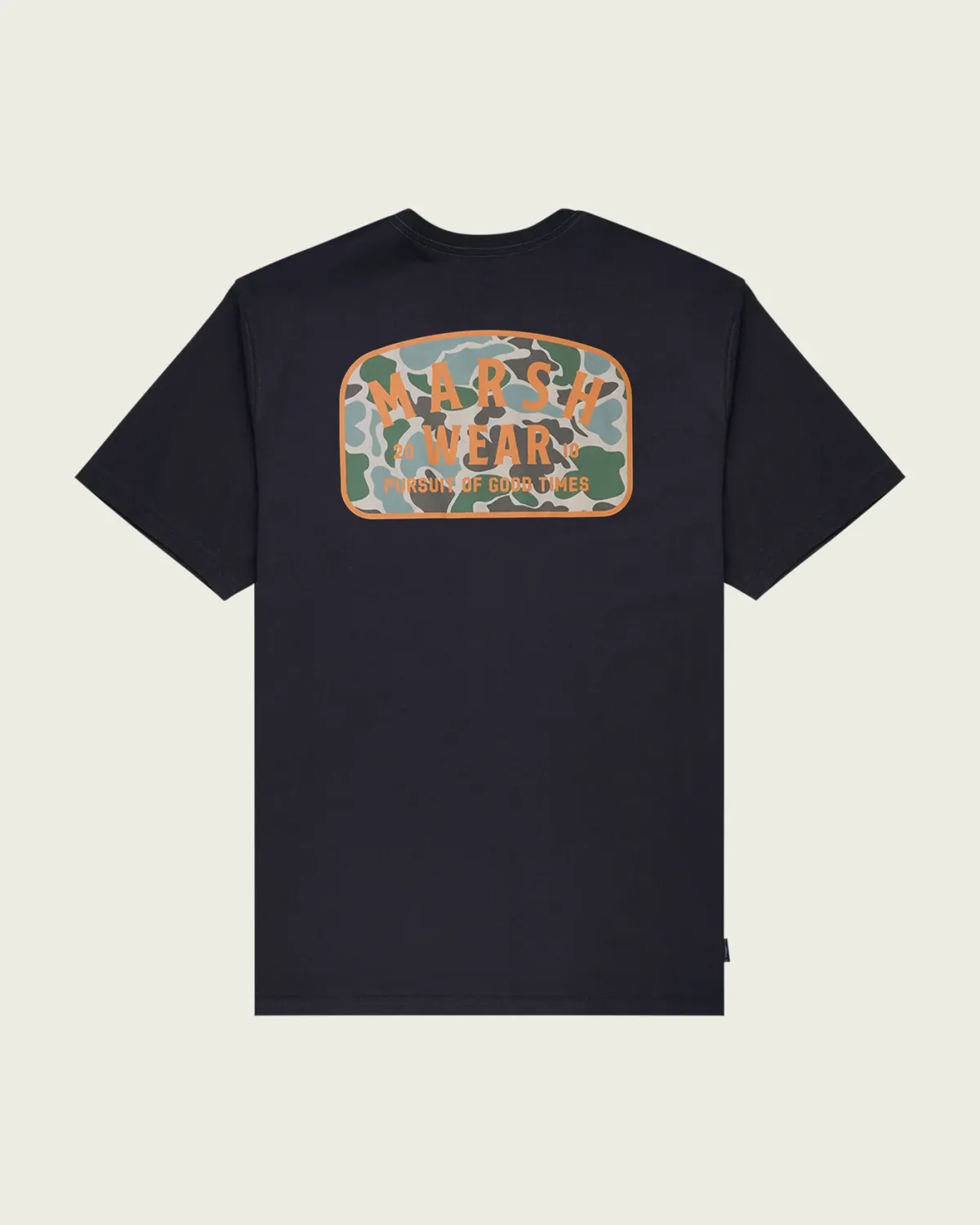 Alton Camo Short Sleeve T-Shirt - Black