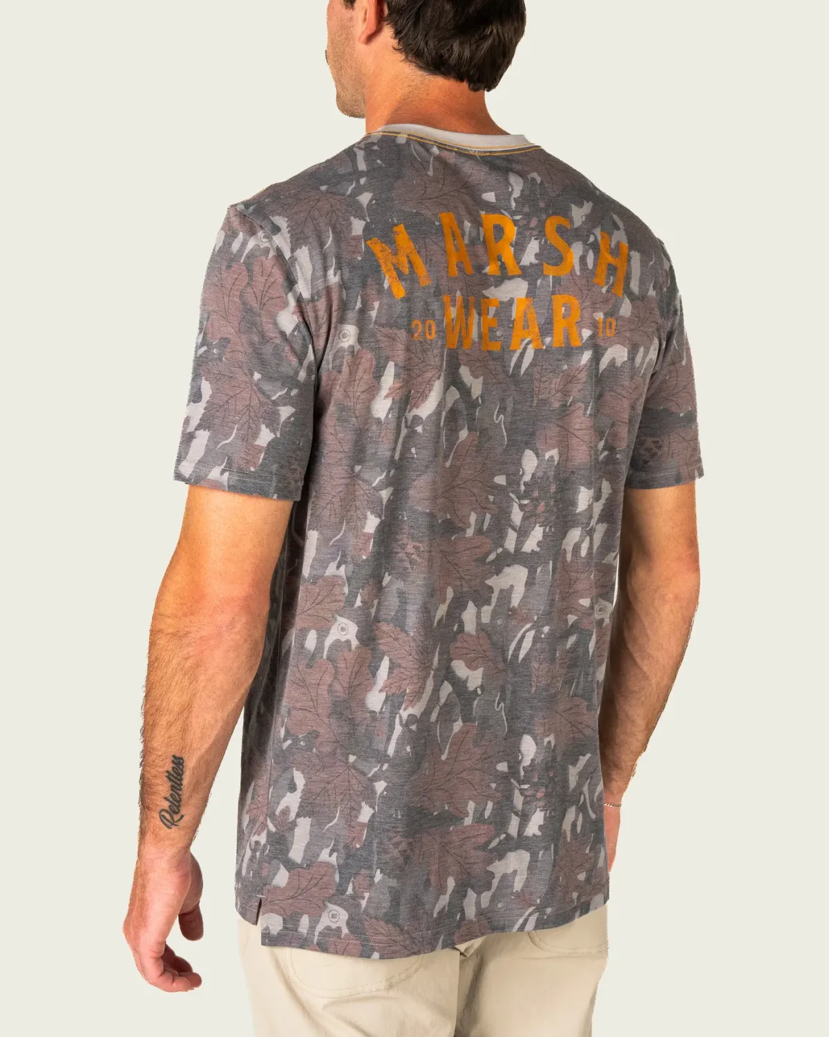 Stack House Hagood Short Sleeve T-Shirt - Lowland Canopy Camo