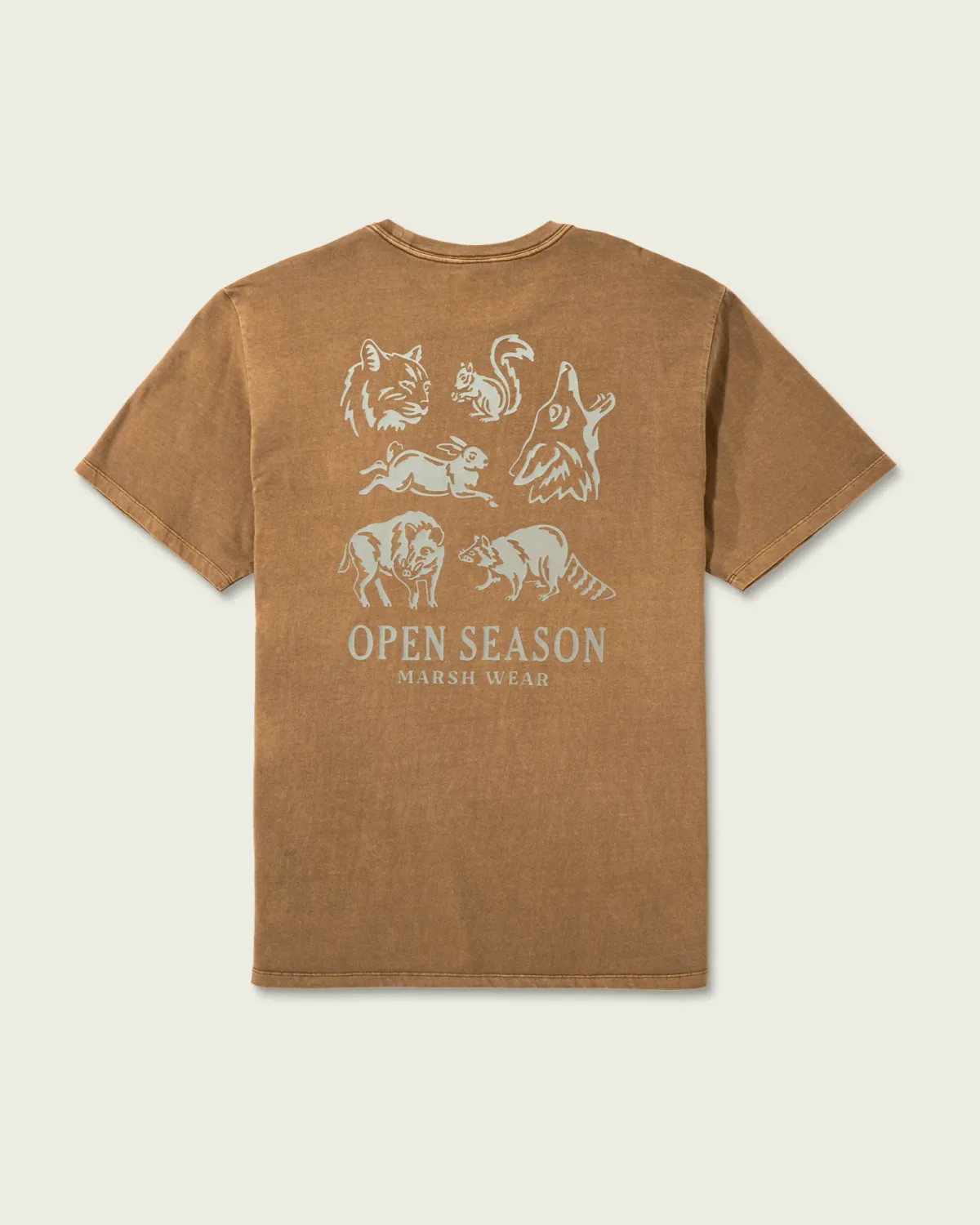 Open Season Short Sleeve T-Shirt - Tobacco