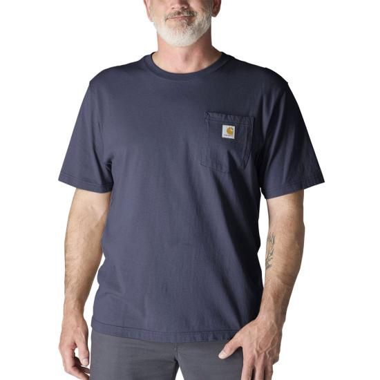 Loose Fit Heavyweight Short-Sleeve Pocket Tee Shirt - Superstorm