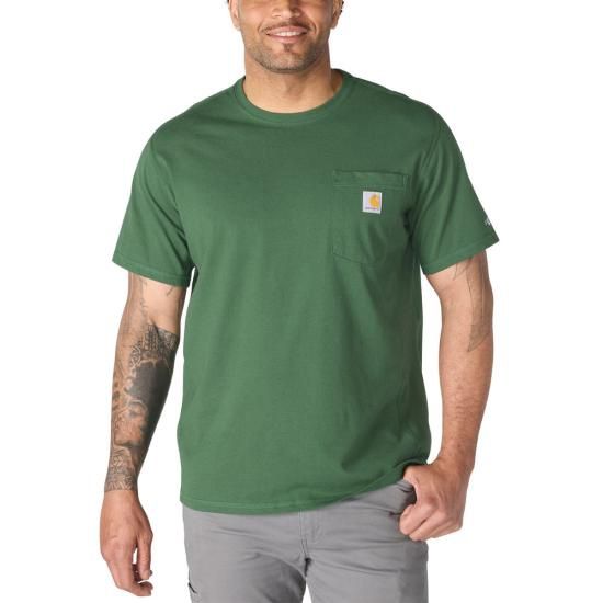 Force® Relaxed Fit Short-Sleeve Pocket T-Shirt - Douglas Fir
