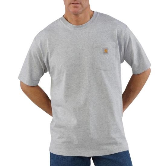 Loose Fit Iconic K87 Short Sleeve Tee Shirt - Heather Gray