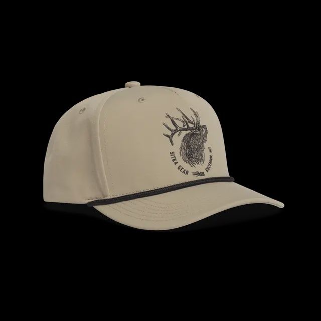 Elk Sketch Short Sleeve Tee - Light Tan