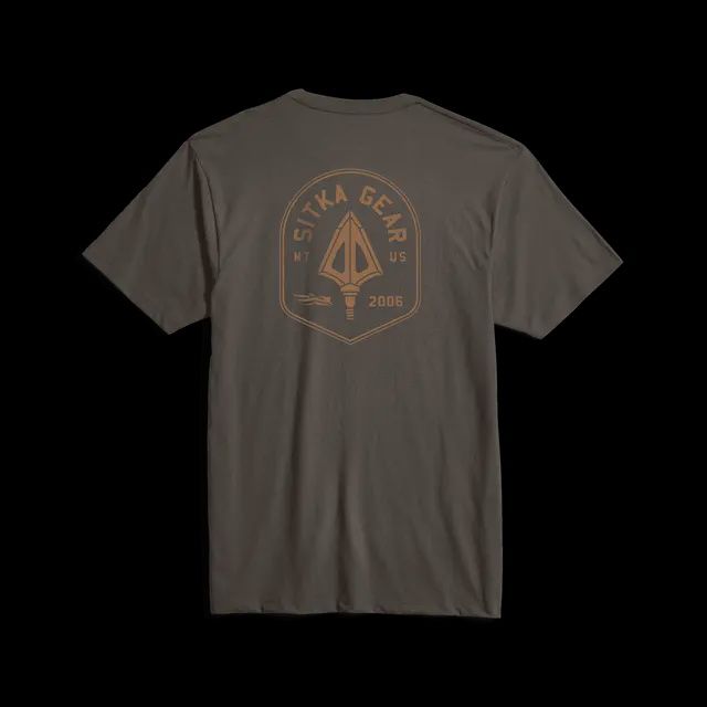 Broadhead Crest Short Sleeve Tee - Earth