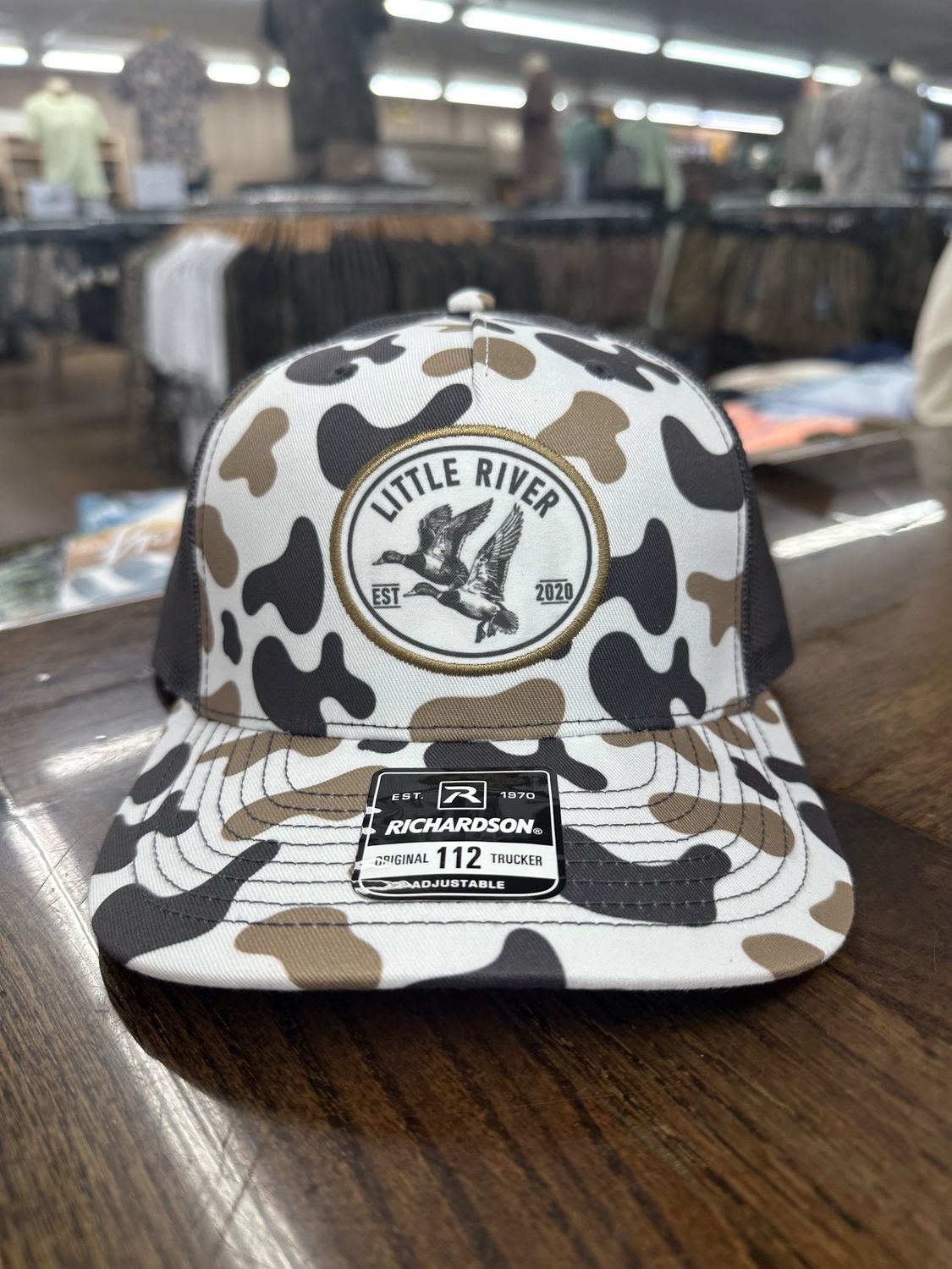 Flying Ducks Patch Trucker Hat - Duck Camo