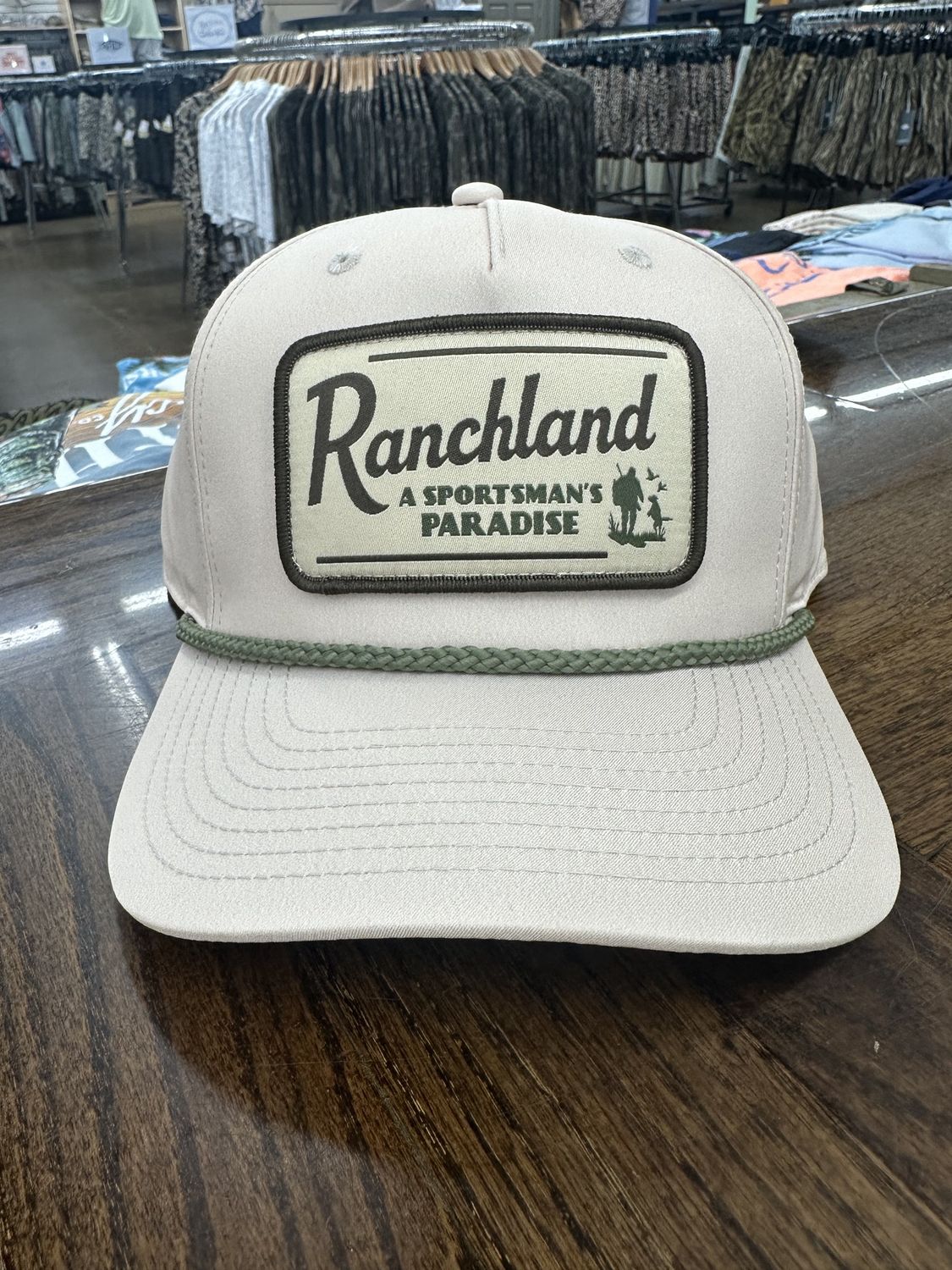 Ranchland Patch Rope Hat - Kahki
