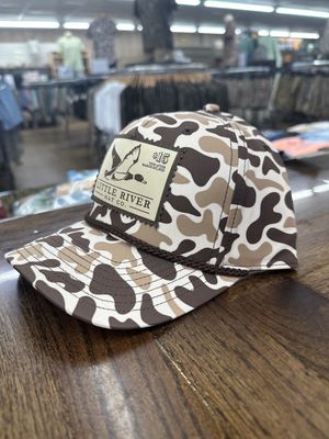 Flying Duck Stamp Rope Hat - Duck Camo
